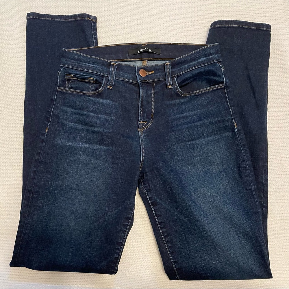 J Brand Maria Straight Jean in Starlight
